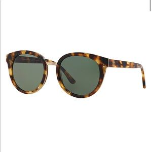 Tory Burch Polarized Tortoise Shell Sunglasses